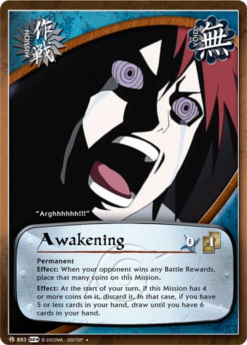Awakening — Naruto CCG card m883