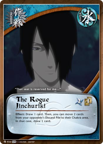 The Rogue Jinchuriki — Naruto CCG card m934