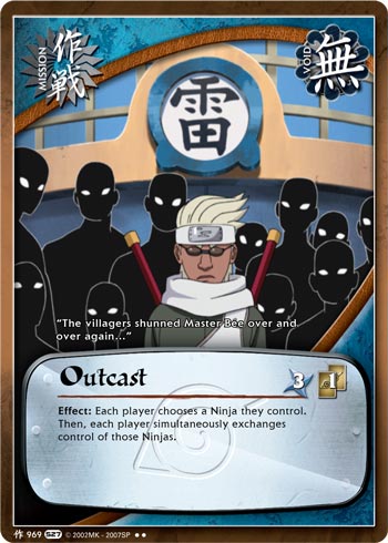Outcast — Naruto CCG card m969