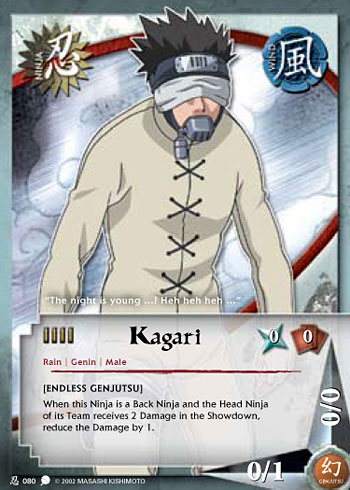 Kagari — Naruto CCG card n080
