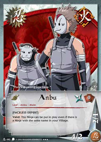 Anbu — Naruto CCG card n082