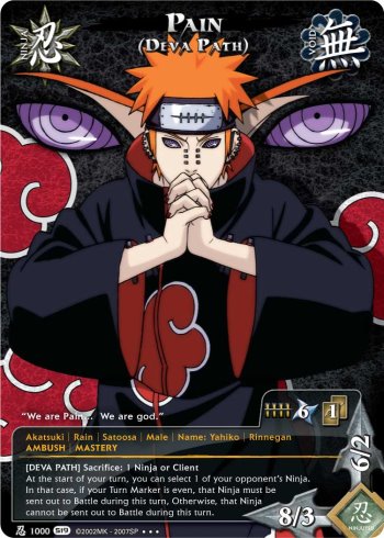 Pain (Deva Path) — Naruto CCG card n1000