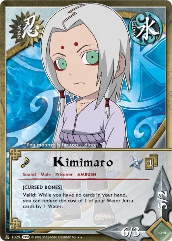 Kimimaro — Naruto CCG card n1029
