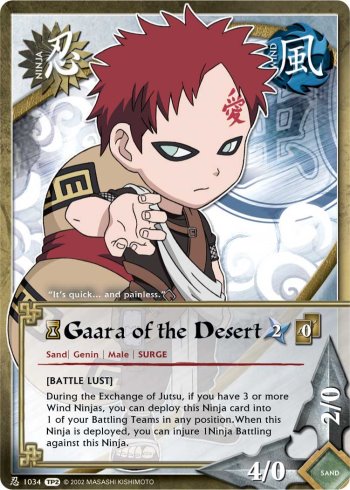 Gaara of the Desert — n1034