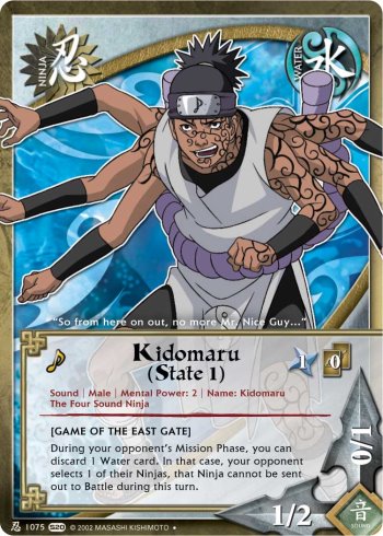 Kidomaru (State 1) — Naruto CCG card n1075