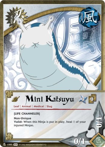 Mini Katsuyu — Naruto CCG card n1085