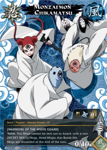 Monzaemon Chikamatsu — Naruto CCG card n1093