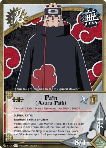 Pain (Asura Path) — Naruto CCG card n1101