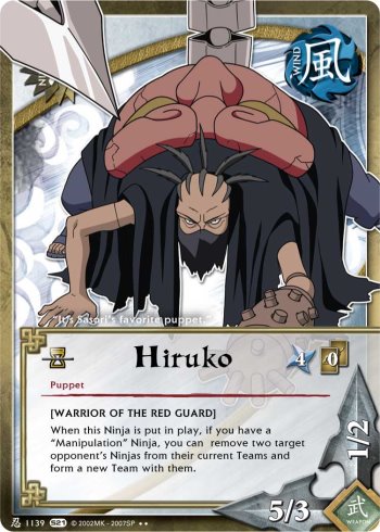 Hiruko — Naruto CCG card n1139