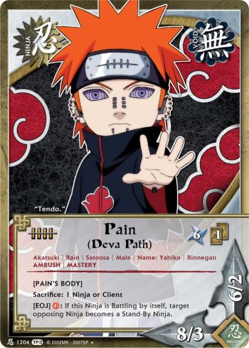 Pain (Deva Path) — Naruto CCG card n1204