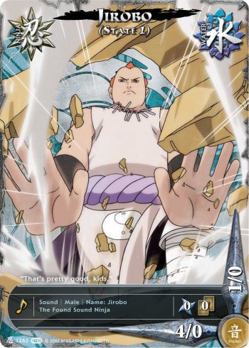 Jirobo (State 1) — Naruto CCG card n1262