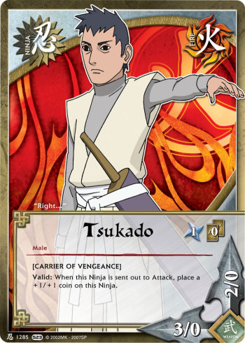 Tsukado — Naruto CCG card n1285