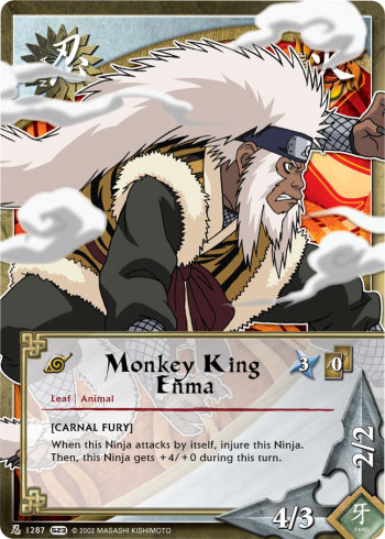 Monkey King Enma — Naruto CCG card n1287
