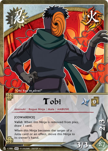Tobi — Naruto CCG card n1288