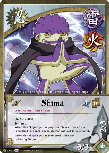 Shima — Naruto CCG card n1301