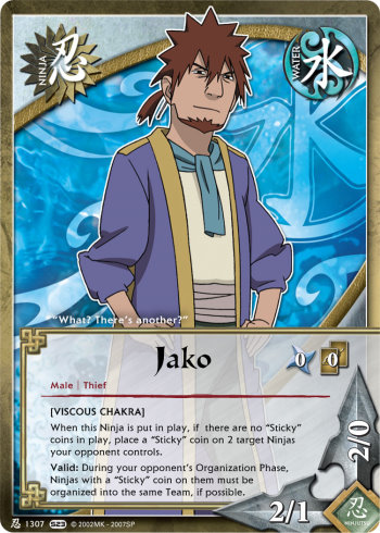 Jako — Naruto CCG card n1307