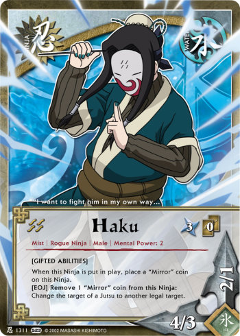 Haku — Naruto CCG card n1311