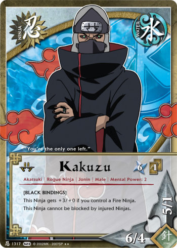 Kakuzu — Naruto CCG card n1317