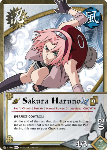 Sakura Haruno — Naruto CCG card n1326
