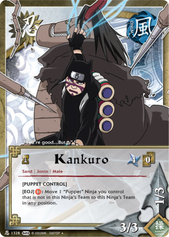 Kankuro — Naruto CCG card n1328