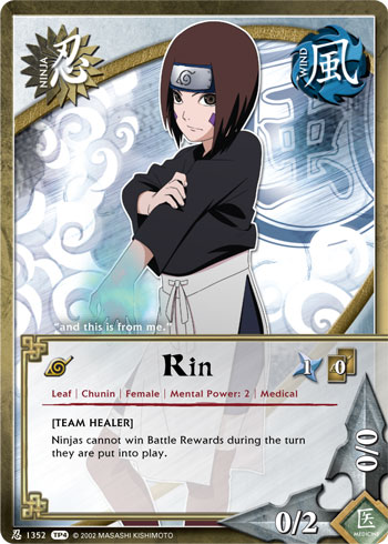 Rin — Naruto CCG card n1352