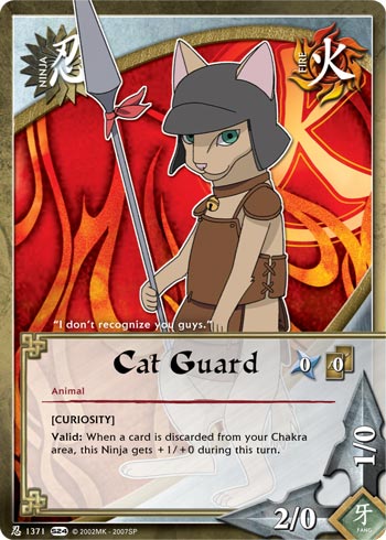 Cat Guard — Naruto CCG card n1371
