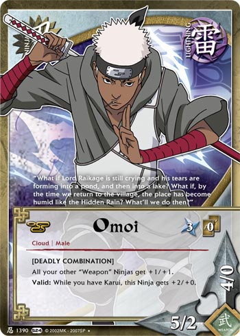 Omoi — Naruto CCG card n1390