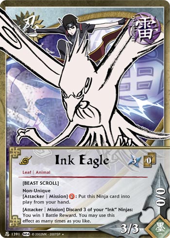 Ink Eagle — Naruto CCG card n1391