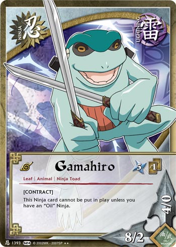 Gamahiro — Naruto CCG card n1393