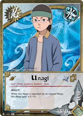 Unagi — Naruto CCG card n1397