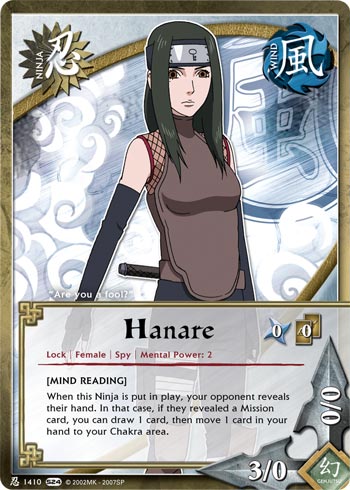 Hanare — Naruto CCG card n1410