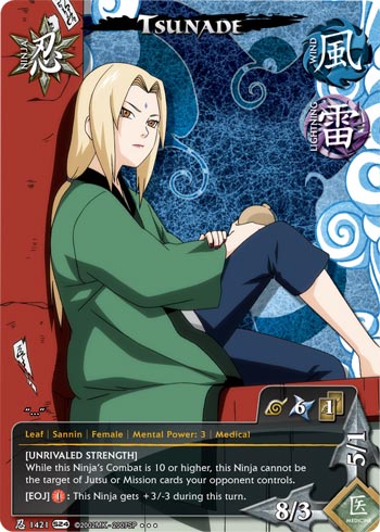 Tsunade — Naruto CCG card n1421