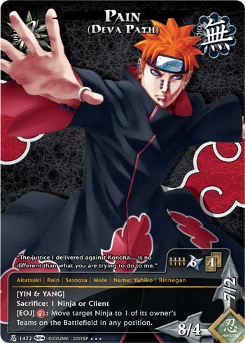 Pain (Deva Path) — Naruto CCG card n1422