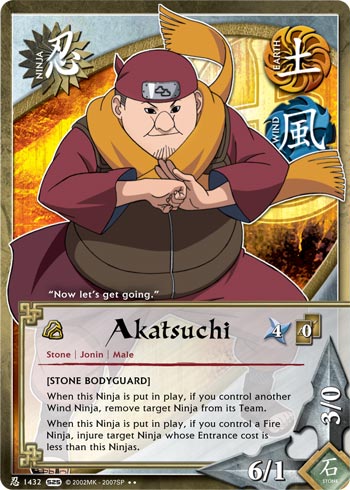 Akatsuchi — Naruto CCG card n1432