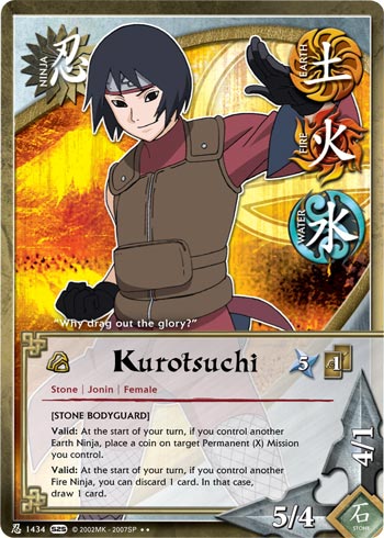 Kurotsuchi — Naruto CCG card n1434