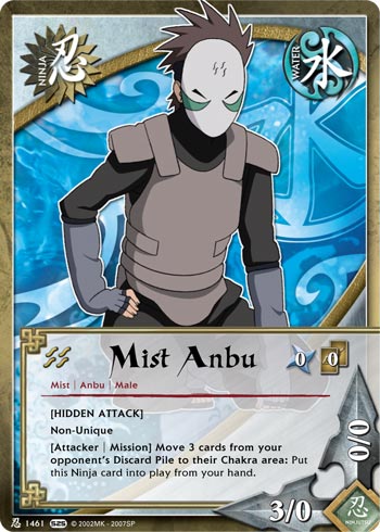 Mist Anbu — Naruto CCG card n1461