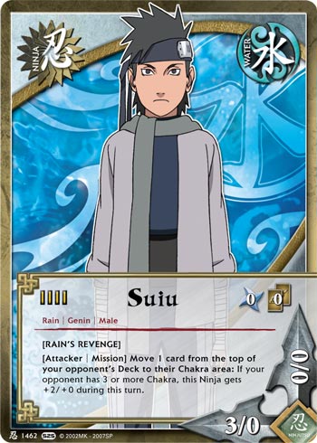 Suiu — Naruto CCG card n1462