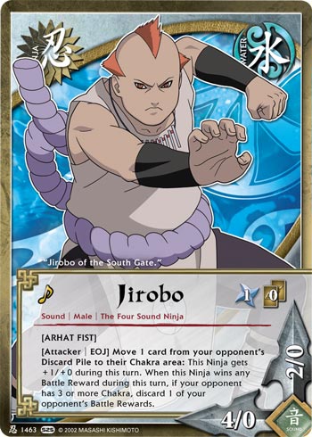 Jirobo — Naruto CCG card n1463