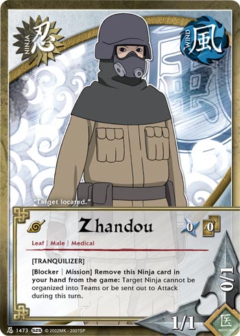 Zhandou — Naruto CCG card n1473