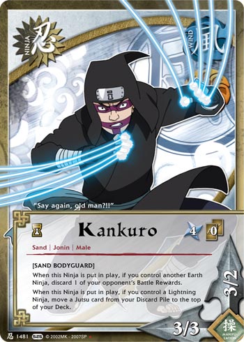 Kankuro — Naruto CCG card n1481