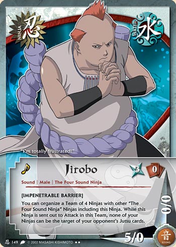 Jirobo — Naruto CCG card n149