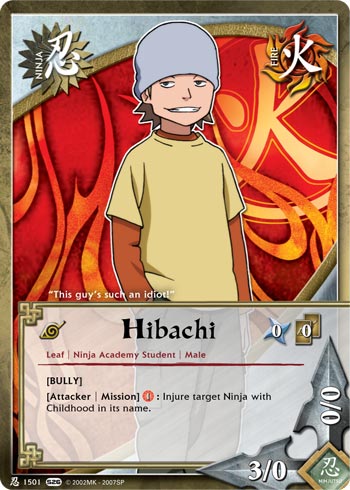 Hibachi — Naruto CCG card n1501