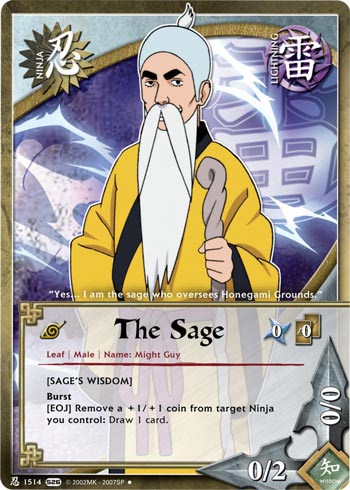 The Sage — Naruto CCG card n1514