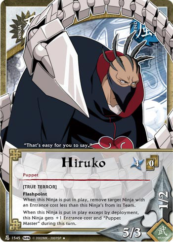 Hiruko — Naruto CCG card n1545