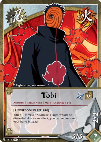 Tobi — Naruto CCG card n1572