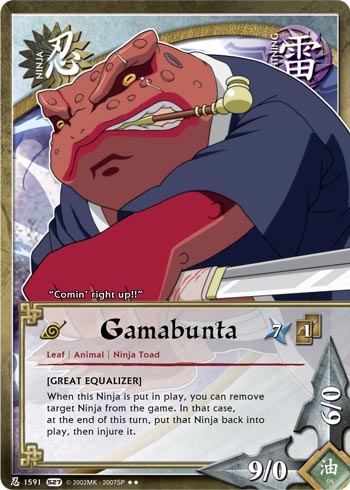 Gamabunta — Naruto CCG card n1591