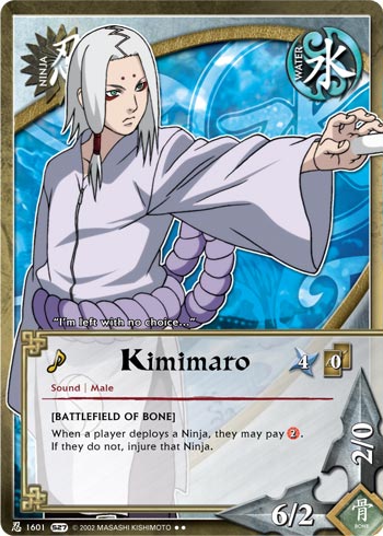 Kimimaro — Naruto CCG card n1601