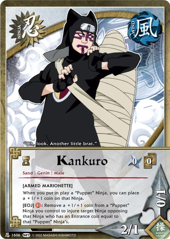 Kankuro — Naruto CCG card n1606