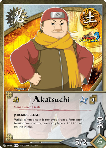 Akatsuchi — Naruto CCG card n1628