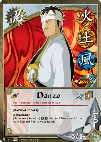 Danzo — Naruto CCG card n1637